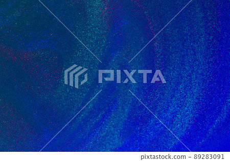Abstract blue background with tints of green sparkles. Abstract blue background with tints of green sparkles. 89283091