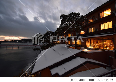 東北宮城縣日本三景松島夜景 東北宮城縣日本三景松島夜景 89284086