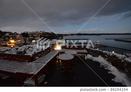 東北宮城縣日本三景松島夜景 89284104