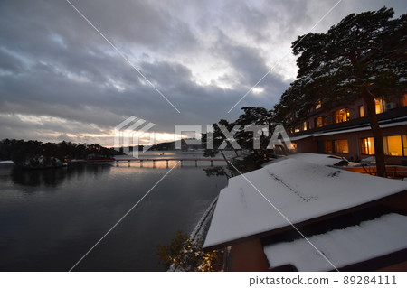 東北宮城縣日本三景松島夜景 東北宮城縣日本三景松島夜景 89284111