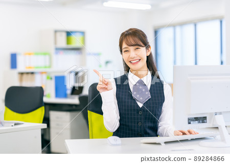 Recommended office business woman 89284866