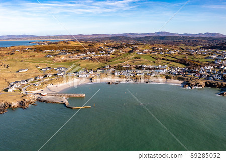 Aerial view of Portnablagh, County Donegal, Ireland Aerial view of Portnablagh, County Donegal, Ireland 89285052