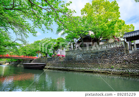 大垣市船町川湊舊址住吉燈塔 大垣市船町川湊舊址住吉燈塔 89285229