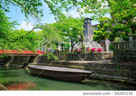 Sumiyoshi Lighthouse at the site of Kawaminato, Funamachi, Ogaki City Sumiyoshi Lighthouse at the site of Kawaminato, Funamachi, Ogaki City 89285230