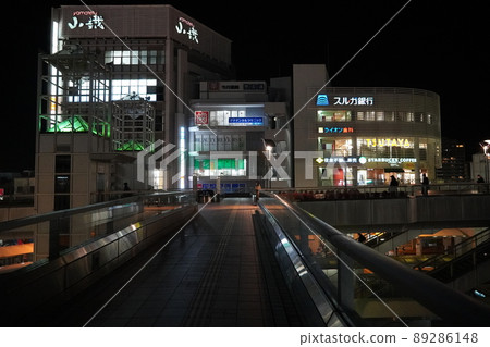 茅崎站北口夜景 89286148