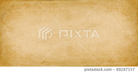 Old used paper texture. Horizontal banner 89287157