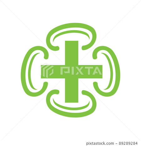 Green Cross Health Sign Green Cross Health Sign 89289284