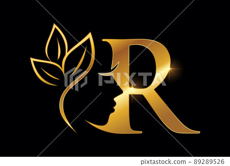 Golden Beauty Initial Letter R 89289526