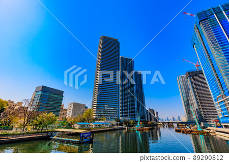 Cityscape of Harumi, Chuo-ku, Tokyo Tower apartment at Harumi Pier 89290812