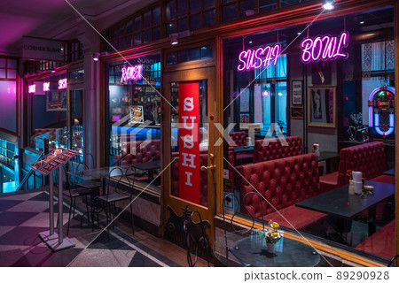 1950s Diner i Gamla Stan, Stockholm, Sverige 89290928