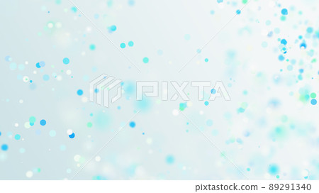 CG粒子 帶有夏天形象的淡藍色粒子 CG粒子 帶有夏天形象的淡藍色粒子 89291340
