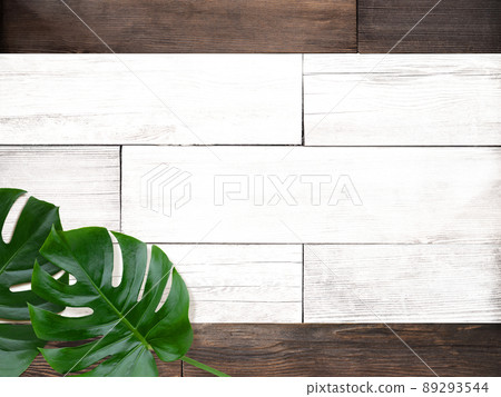 Natural background material with the image of a tropical country 89293544