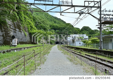 Kumanotaira Station on the Apt Road near the Usui Pass Yokogawa, the site of the former Shin-Etsu Line abandoned line Kumanotaira Station on the Apt Road near the Usui Pass Yokogawa, the site of the former Shin-Etsu Line abandoned line 89293646