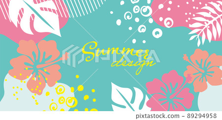 Summer resort illustration 89294958