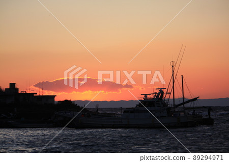 海邊日落 海邊日落 89294971