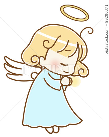 天使的祈禱正對著光 89296371