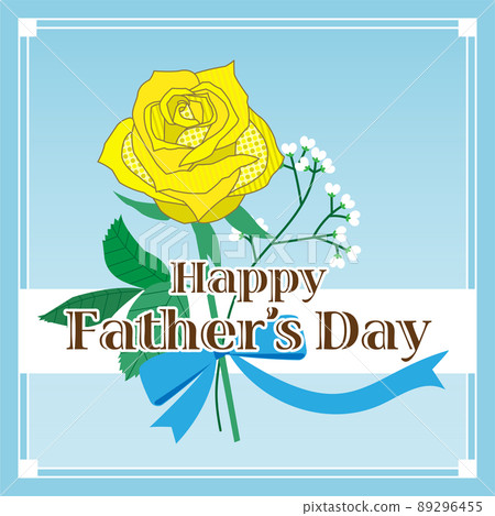 Father's Day title banner Mini bouquet of yellow roses and baby's-breath Father's Day title banner Mini bouquet of yellow roses and baby's-breath 89296455