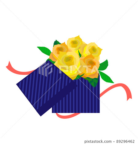 黃玫瑰盒花(無主線) 黃玫瑰盒花(無主線) 89296462