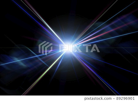 發光的同步加速器輻射和輻射抽像圖形 89296901