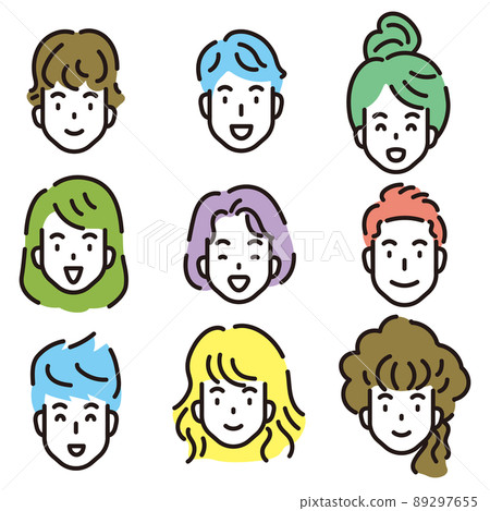 線條藝術人 89297655