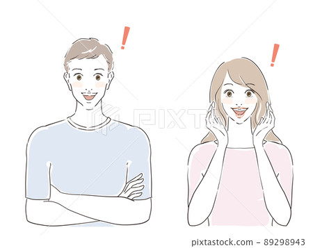 30 多歲的美麗男女夫婦幸福 89298943