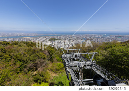 View of Tokushima City from the summit of Mt. Bizan (Tokushima City, Tokushima Prefecture) View of Tokushima City from the summit of Mt. Bizan (Tokushima City, Tokushima Prefecture) 89299843