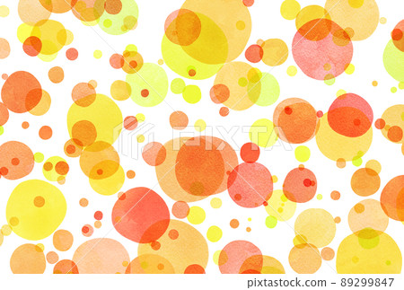 Background material_watercolor_polka dots Background material_watercolor_polka dots 89299847