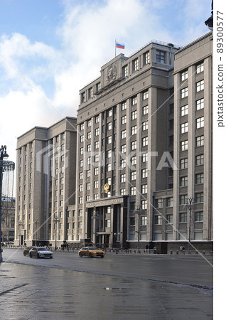 the State Duma building in Moscow the State Duma building in Moscow 89300577