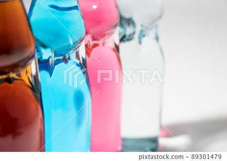 Lined bottle juice retro modern Lined bottle juice retro modern 89301479