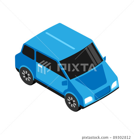 Car Isometric Icon - Stock Illustration [89302812] - PIXTA