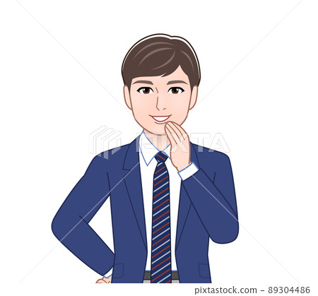 Young man in a suit 89304486