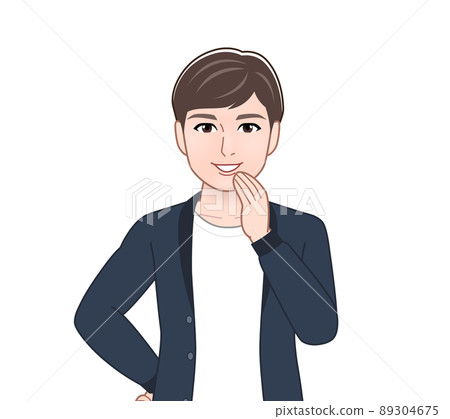 年輕英俊的男人 89304675
