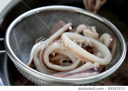 小纏繞，烹飪，小纏繞圈，海鮮 89305153