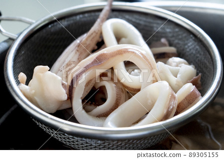 小纏繞，烹飪，小纏繞圈，海鮮 89305155