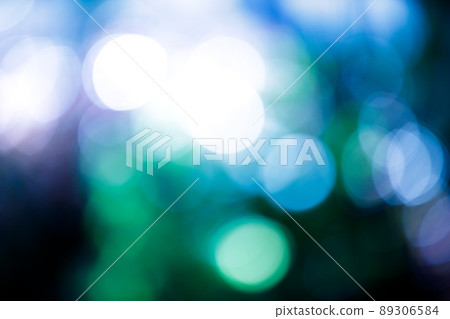 Ball bokeh glitter image blue Ball bokeh glitter image blue 89306584