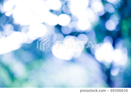 Ball bokeh glitter image blue Ball bokeh glitter image blue 89306630