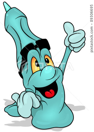 Cute Felt-tip Pen of Turquoise Color 89306695