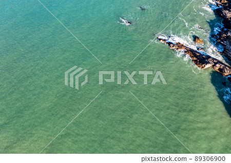 Aerial view of the coast at Portnablagh, County Donegal, Ireland Aerial view of the coast at Portnablagh, County Donegal, Ireland 89306900