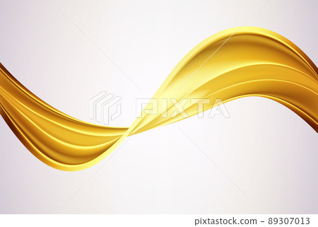 Luxury background with shiny golden lines elements, cover design. Abstract vector golden wave flow. Luxury background with shiny golden lines elements, cover design. Abstract vector golden wave flow. 89307013