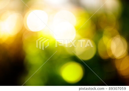 球散景閃光圖像黃色 89307059