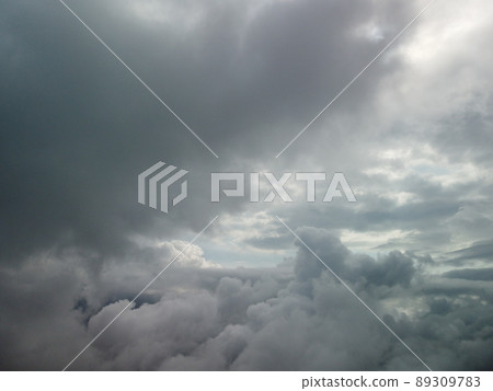 Abstract aerial nature summer ocean sunset sea and sky background. Natural sky with puffy Stratocumulus clouds composition. Sky replacement for composites. Holiday, vacation and recreational concept Abstract aerial nature summer ocean sunset sea and sky background. Natural sky with puffy Stratocumulus clouds composition. Sky replacement for composites. Holiday, vacation and recreational concept 89309783