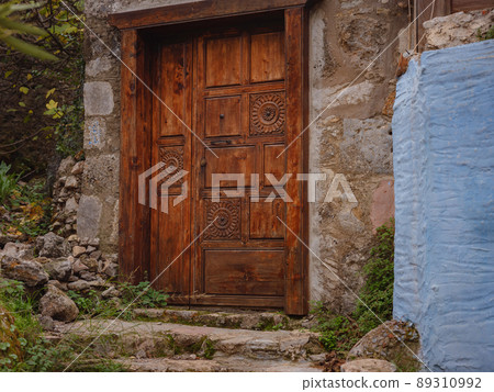 Abandoned village Kayakoy ghost town in Fethiye Izmir Turkey 89310992