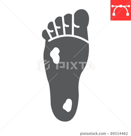 Diabetic foot glyph icon, ulcer and disease, diabetic foot vector icon, vector graphics, editable stroke solid sign, eps 10. Diabetic foot glyph icon, ulcer and disease, diabetic foot vector icon, vector graphics, editable stroke solid sign, eps 10. 89314462