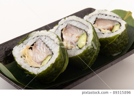 Saba no Oshizushi，款冬葉卷 89315896