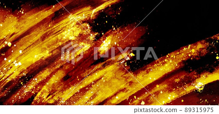 Burning fiery image Hand drawn background texture material 89315975