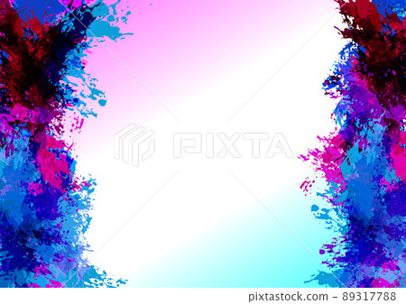 Abstract vector splash and paint color background. Paint splash color. Vector illustration design background. 89317788