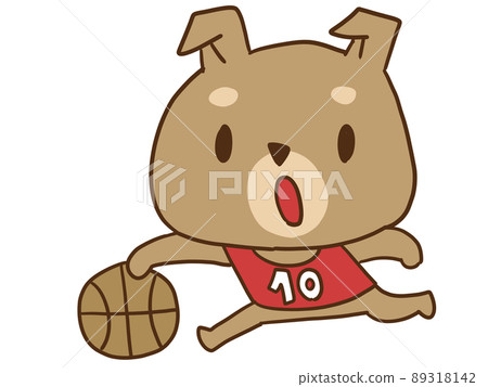 打籃球的狗 89318142