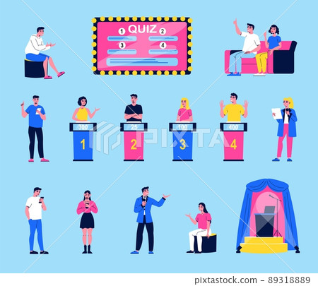 Tv Quiz Set 89318889