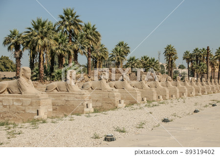 Ruins of the Egyptian Karnak Temple, the largest open-air museum in Luxor Ruins of the Egyptian Karnak Temple, the largest open-air museum in Luxor 89319402