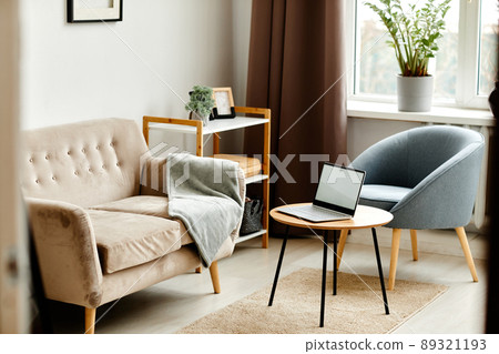 Cozy Living Room Background 89321193